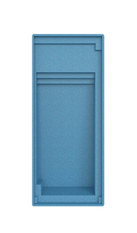 Blue Anchor Biscayne Fiberglass Pool